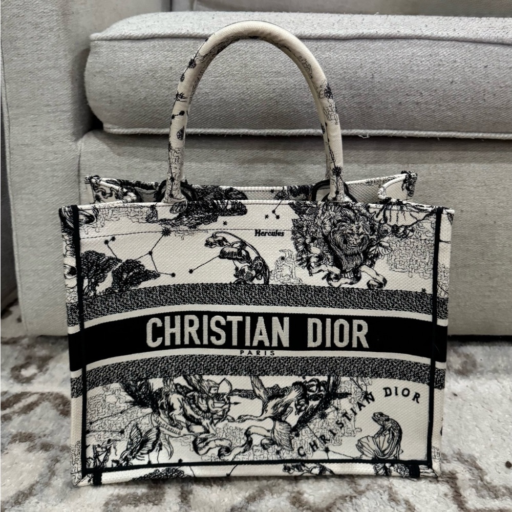Christian Dior Zodiac Medium Book Tote